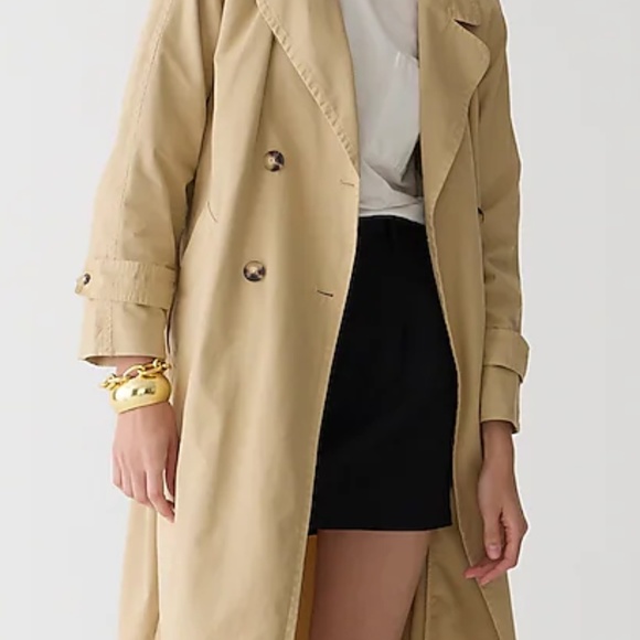 Never worn! Brand new JCREW trench coat - Picture 1 of 2
